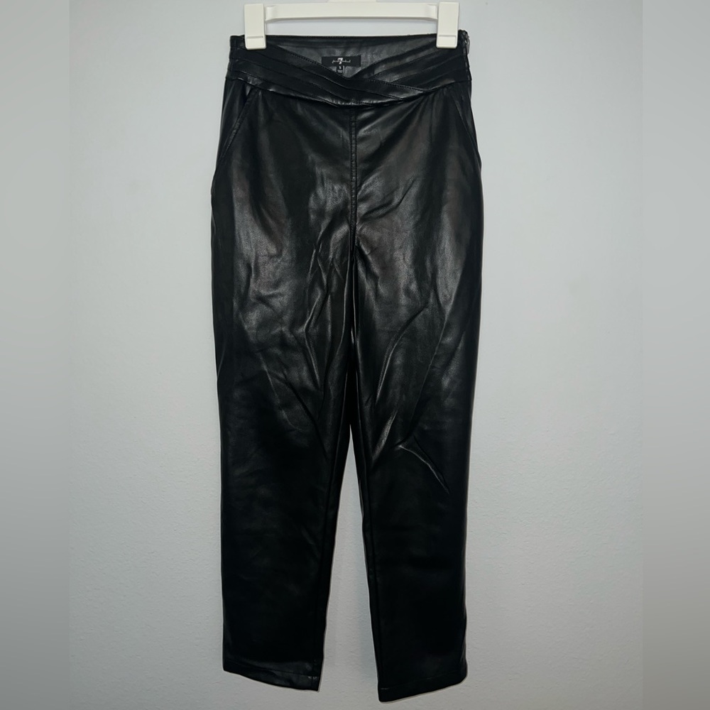 Faux Leather Pants